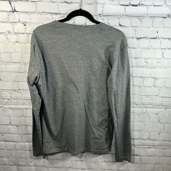 👕 Men’s H&M Slim Fit Long Sleeve T-Shirt - Size Large, Gray - Picture 3 of 3